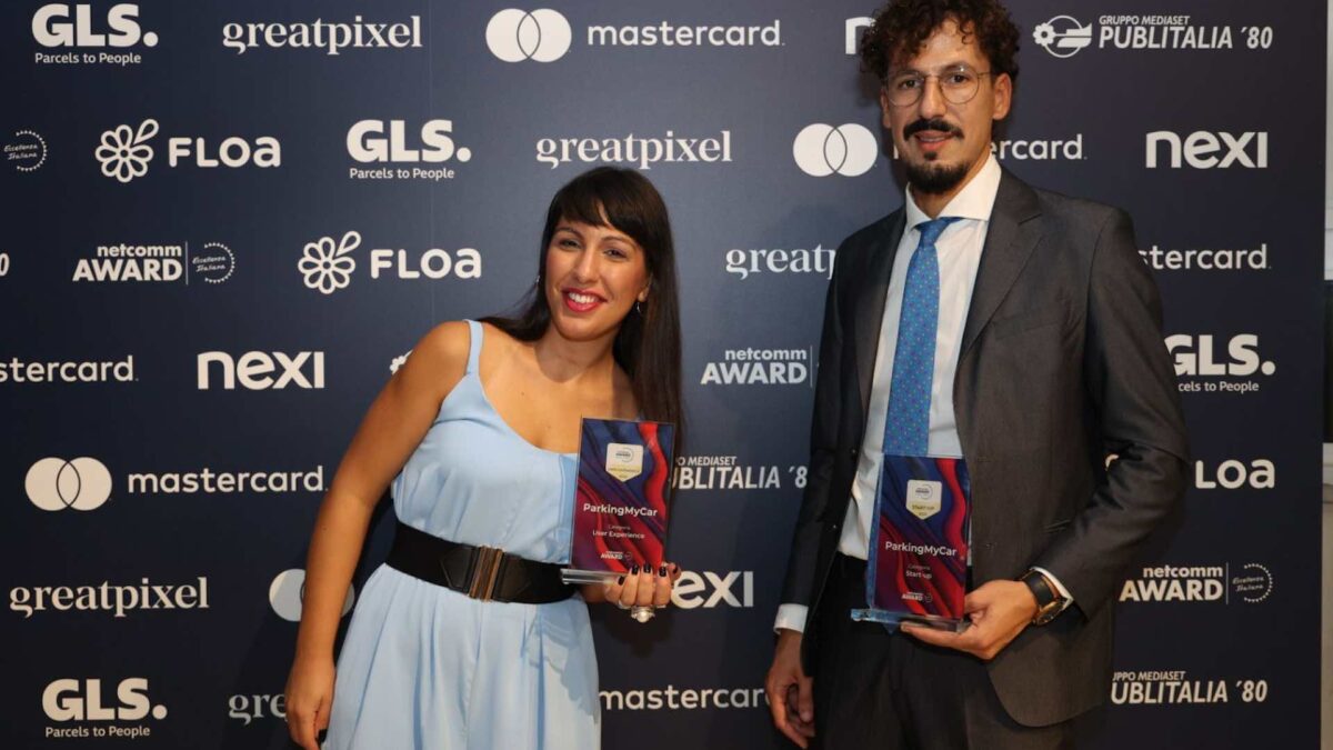 ParkingMyCar premiata ai Netcomm award 2023: 