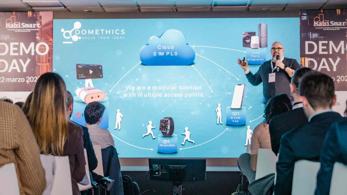 Domethics chiude investimento da 725.000 euro gestito da Cdp venture capital Sgr