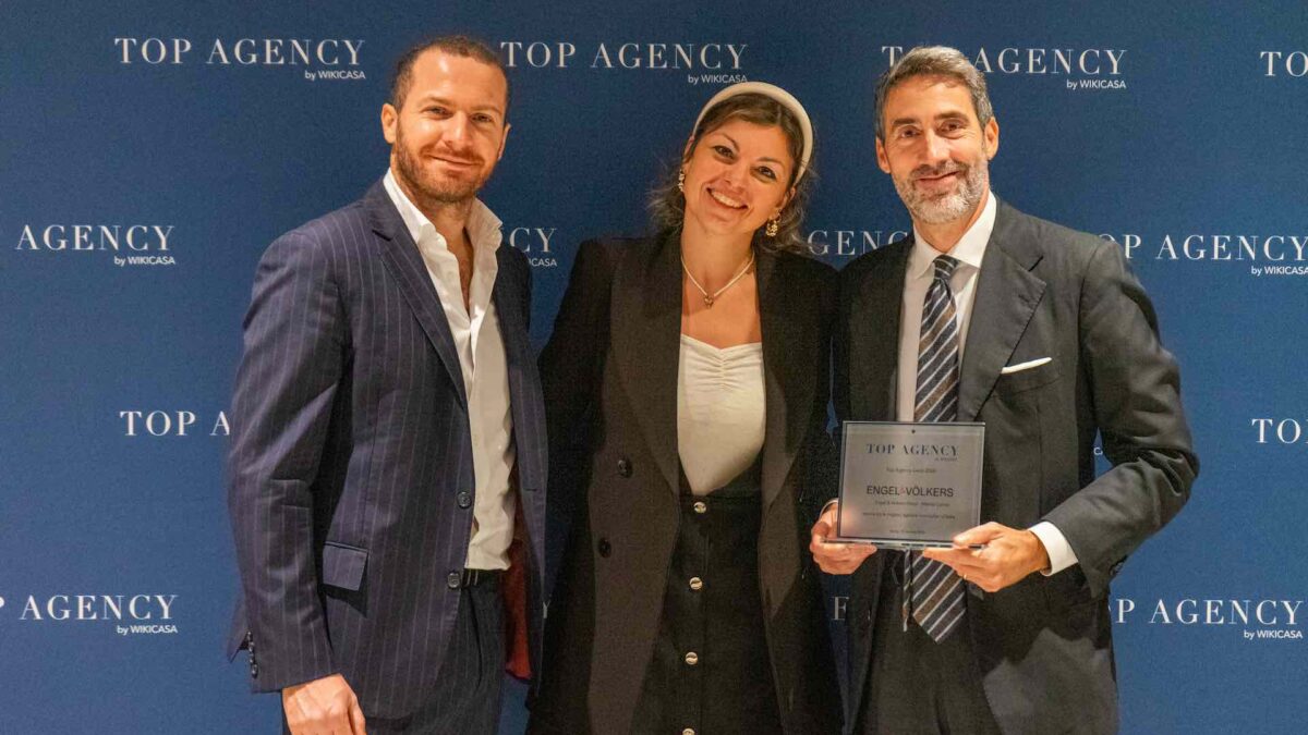 Engel & Völkers Roma premiata all’evento Wikicasa top agency