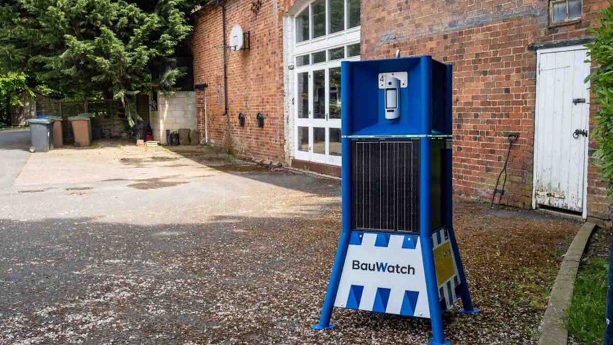 Bauwatch lancia sistema di videosorveglianza mobile a energia solare