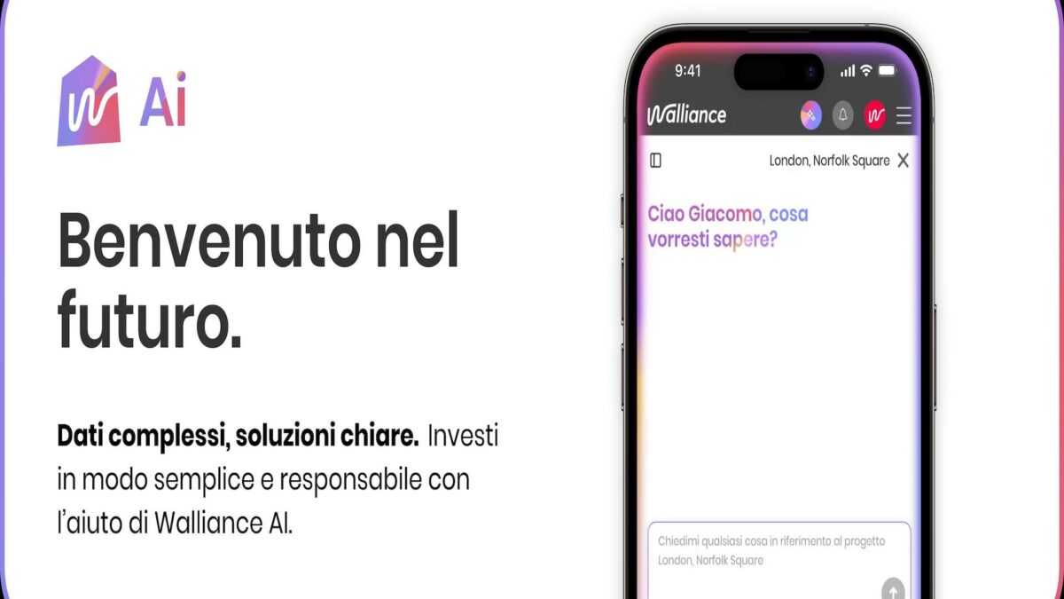 Walliance integra l’Ai nelle schede progetto e nel servizio clienti