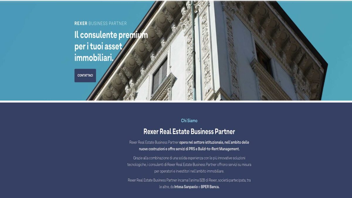 Rexer avvia nuovo sito dedicato a operatori e investitori