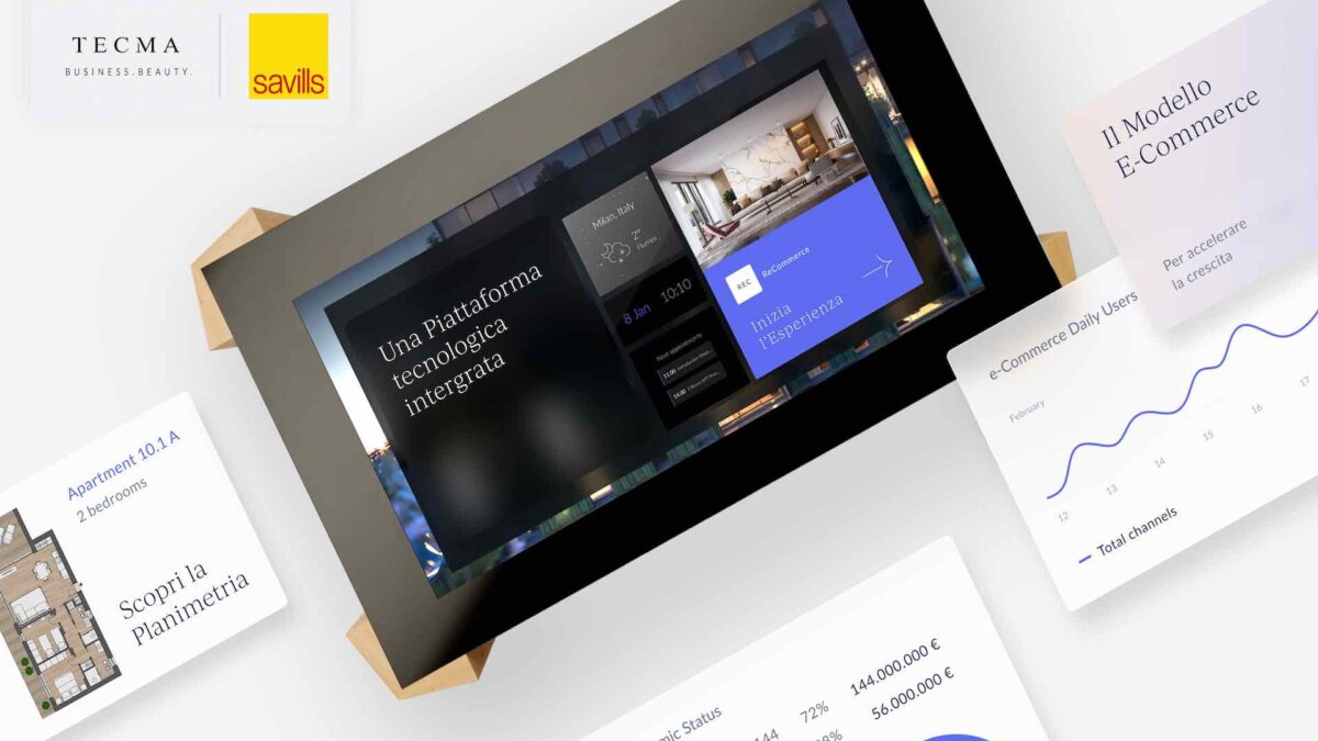 Partnership Tecma – Savills per l’e-commerce nel residenziale
