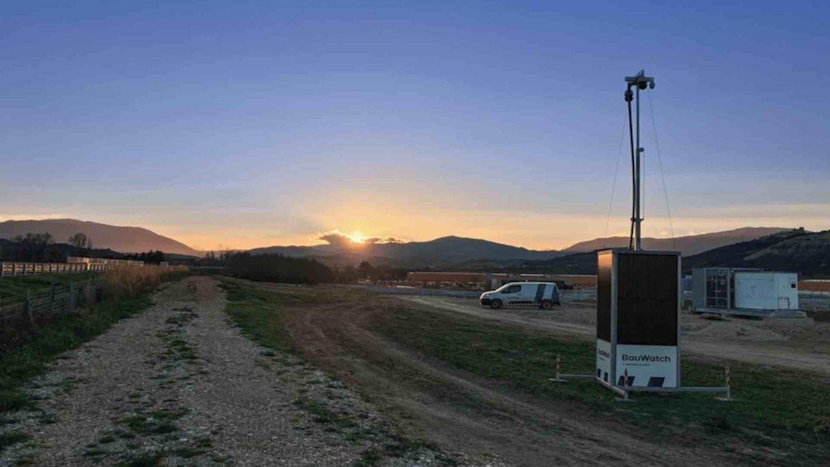 BauWatch lancia funzione per il monitoraggio dei cantieri in tempo reale